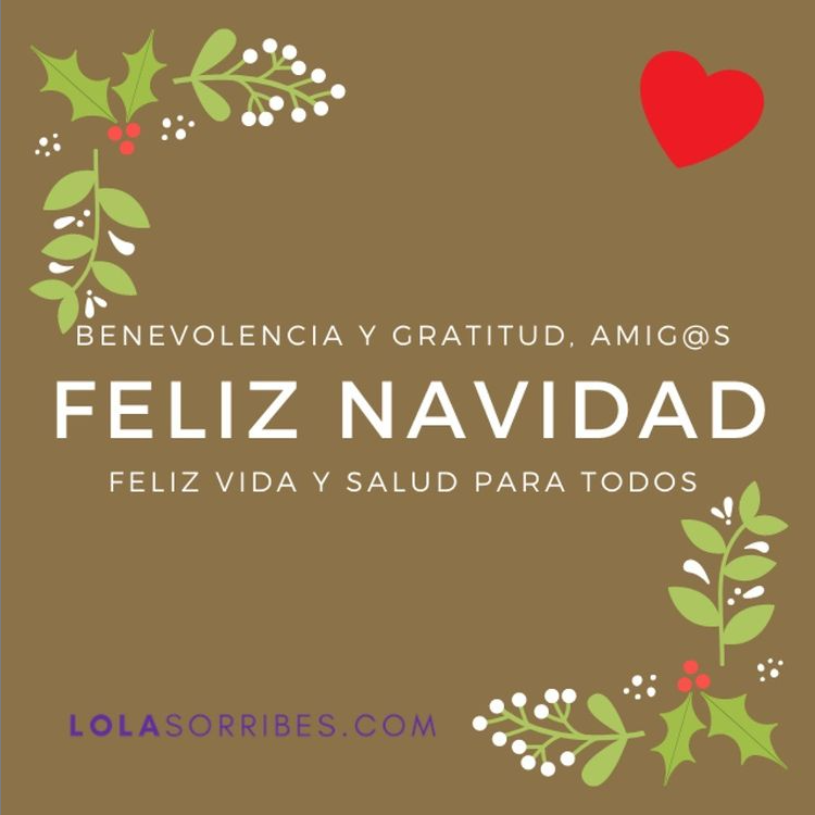 Feliz año nuevo de parte de Lola Sorribes